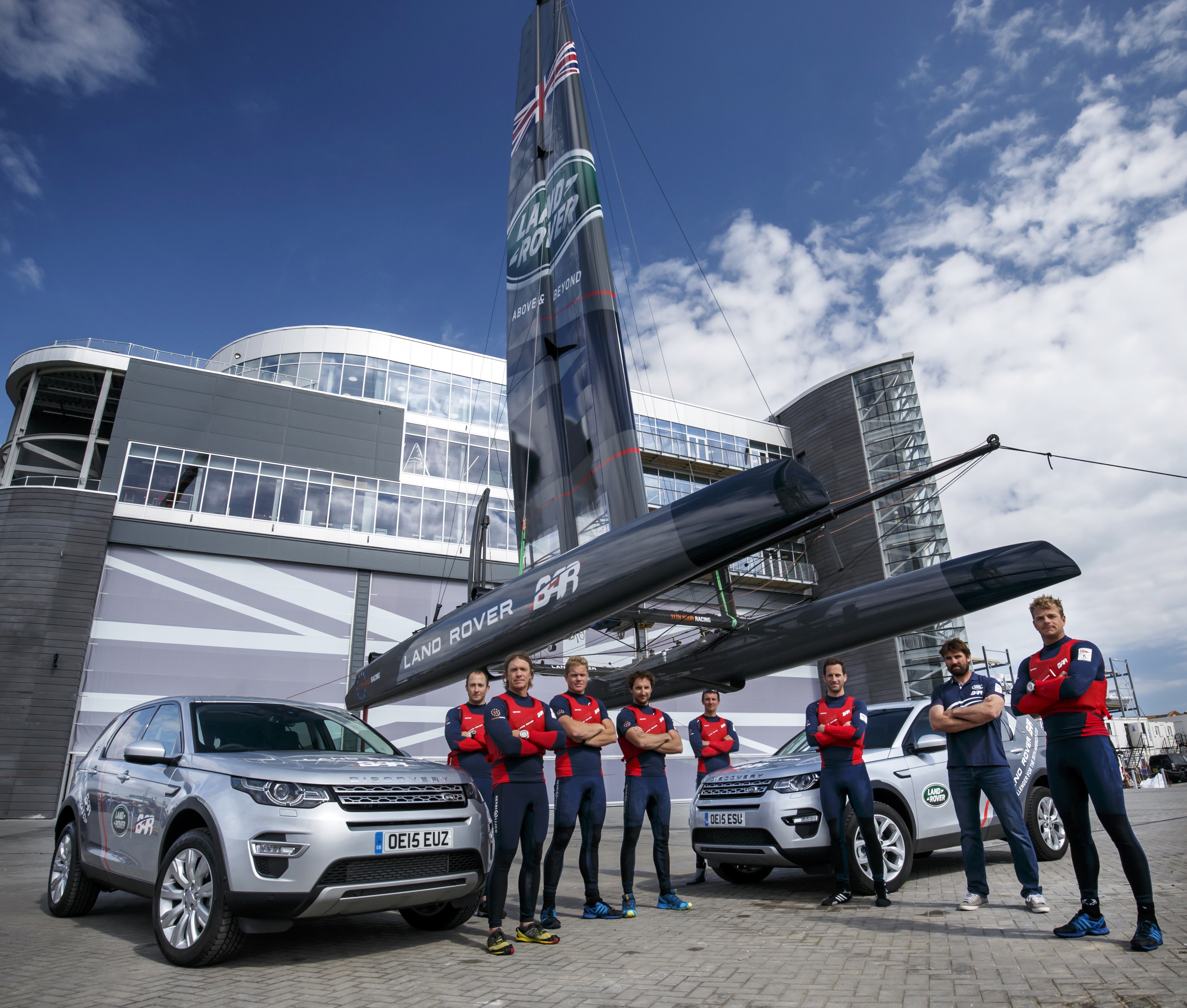 Land Rover Partnership with Ben Ainslie Racing